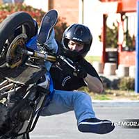 Photos Stunt moto Montpellier - Team CO2