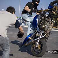 Photos Stunt moto Montpellier - Team CO2