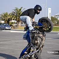 Photos Stunt moto Montpellier - Team CO2