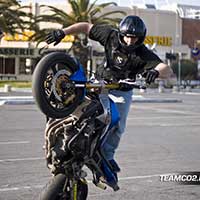 Photos Stunt moto Montpellier - Team CO2