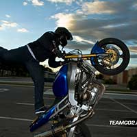 Photos Stunt moto Montpellier - Team CO2