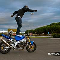 Photos Stunt moto Montpellier - Team CO2