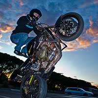 Photos Stunt moto Montpellier - Team CO2