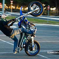 Photos Stunt moto Montpellier - Team CO2