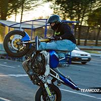 Photos Stunt moto Montpellier - Team CO2