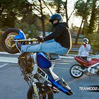 Photos Stunt moto Montpellier - Team CO2