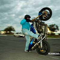 Photos Stunt moto Montpellier - Team CO2