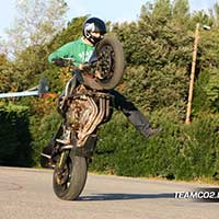 Photos Stunt moto Montpellier - Team CO2