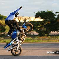 Photos Stunt moto Montpellier - Team CO2