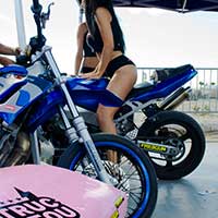 Stunt moto Montpellier Team CO2