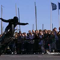 Stunt moto Montpellier Team CO2