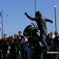 Stunt moto Montpellier Team CO2