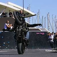 Stunt moto Montpellier Team CO2