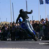 Stunt moto Montpellier Team CO2