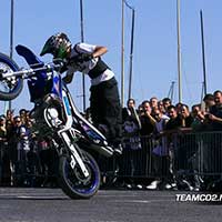 Stunt moto Montpellier Team CO2