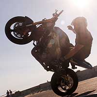 Photos GTI Tuning du Sud 2012 Cap d'Agde - Team CO2 Stunt moto