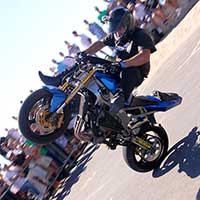 Photos GTI Tuning du Sud 2012 Cap d'Agde - Team CO2 Stunt moto