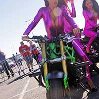 Photos GTI Tuning du Sud 2013 Cap d'Agde - Team CO2 Stunt moto