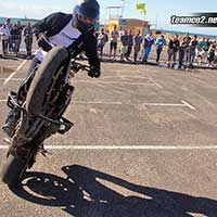 Photos GTI Tuning du Sud 2013 Cap d'Agde - Team CO2 Stunt moto