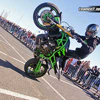 Photos GTI Tuning du Sud 2013 Cap d'Agde - Team CO2 Stunt moto