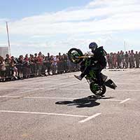 Photos GTI Tuning du Sud 2013 Cap d'Agde - Team CO2 Stunt moto