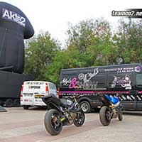 Stunt moto Montpellier Team CO2