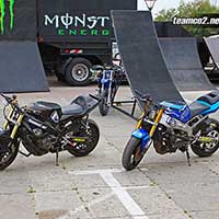 Stunt moto Montpellier Team CO2