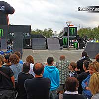 Stunt moto Montpellier Team CO2