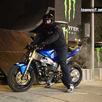 Stunt moto Montpellier Team CO2