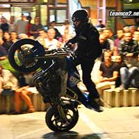 Stunt moto Montpellier Team CO2