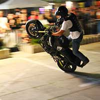 Stunt moto Montpellier Team CO2