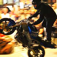 Stunt moto Montpellier Team CO2