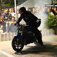 Stunt moto Montpellier Team CO2