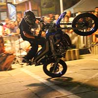 Stunt moto Montpellier Team CO2