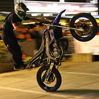 Stunt moto Montpellier Team CO2