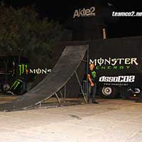 Stunt moto Montpellier Team CO2