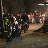 Stunt moto Montpellier Team CO2