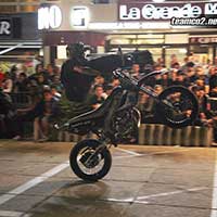 Stunt moto Montpellier Team CO2