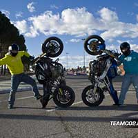 Shooting Freegun, Team CO2 Stunt moto Montpellier border=