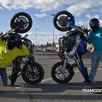 Shooting Freegun, Team CO2 Stunt moto Montpellier border=