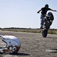 Shooting Freegun, Team CO2 Stunt moto Montpellier border=