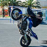 Stunt moto Montpellier Team CO2