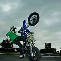 Stunt moto Montpellier Team CO2