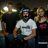 Stunt moto Montpellier Team CO2