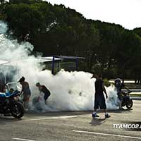 Stunt moto Montpellier Team CO2