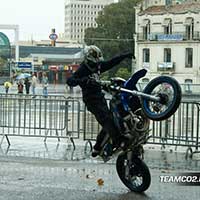 Stunt moto Montpellier Team CO2