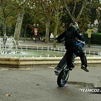 Stunt moto Montpellier Team CO2