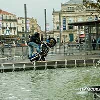 Stunt moto Montpellier Team CO2