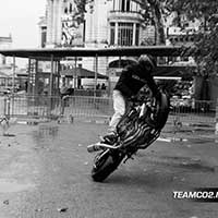 Stunt moto Montpellier Team CO2