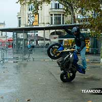 Stunt moto Montpellier Team CO2